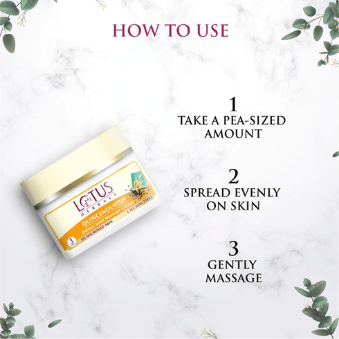 Lotus Herbals Quince Seed Nourishing Massage Creme
